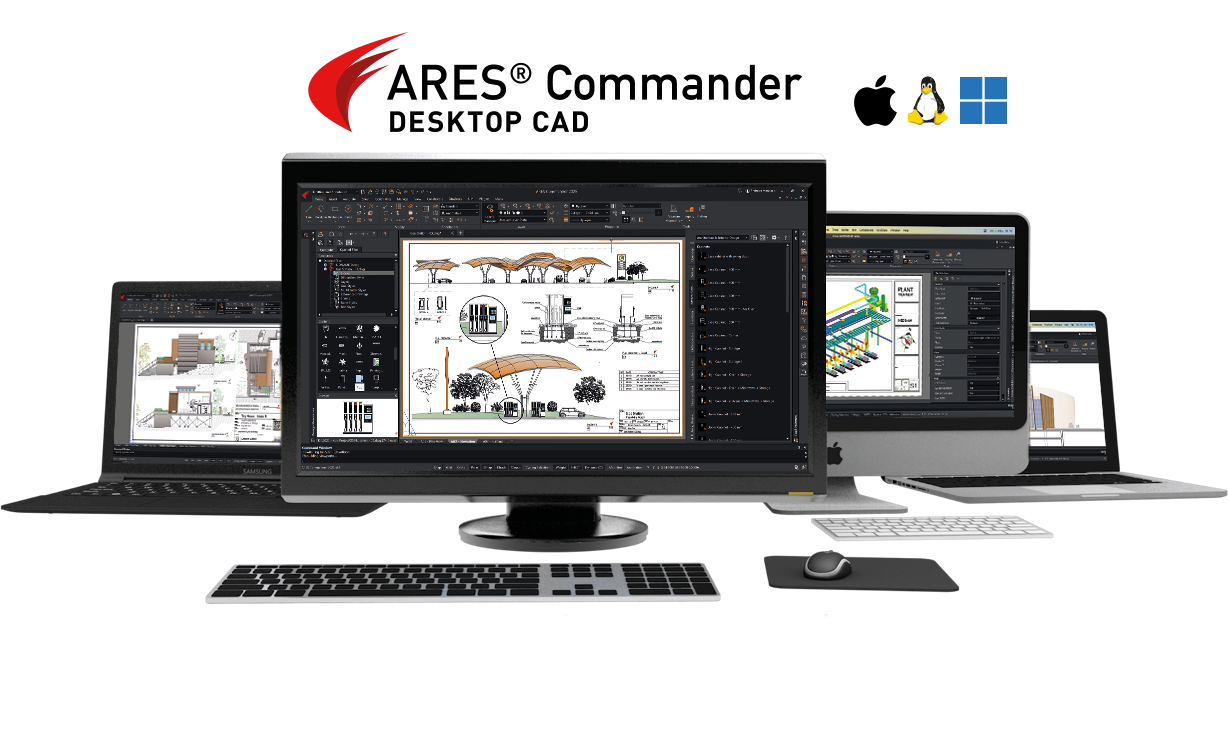 screenshot of ARES Commander
